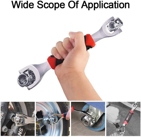 48 in 1 Multifunctional Universal Rotating Socket Wrench.
