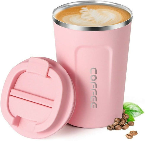Reusable Coffee Cups with Leak-Proof Lid