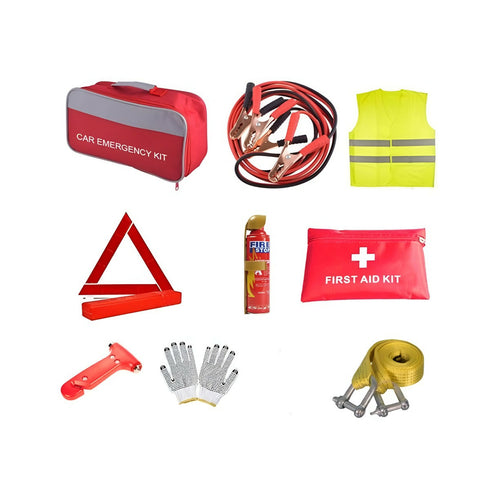 Portable Car Emergency Roadside Tool Kit
