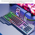 Popular Design IMICE GK-700 104 Keys Metal Backlit Gaming Wired Suspended Illuminated Keyboard With Hand Rest.