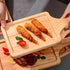 Large wooden cutting board