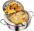 Stainless Steel Deep Fryer Pot