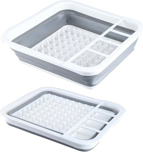 Collapsible Dish Drainer Foldable Drying Rack