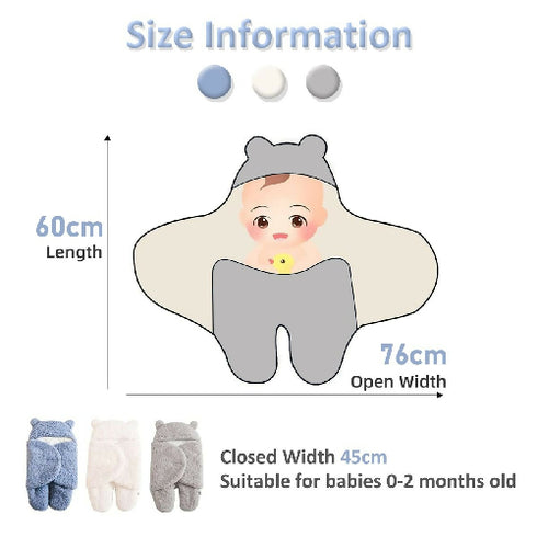 Soft and Skin-friendly Cotton Newborn Baby Sleep Blanket