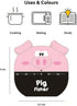 Cute Cartoon Pig Timers