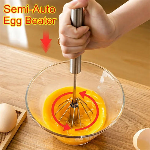 Semi-automatic Egg Beater
