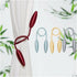 2 Pack Curtain Tiebacks -Bule