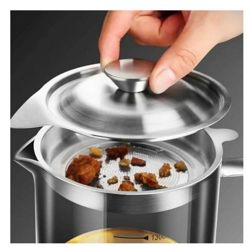 Lead-Free Borosilicate Glass Cooking Oil Pot