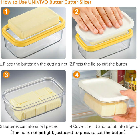 Butter Storage Cutter Container With Lid