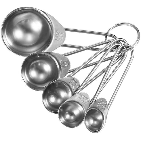 Stainless Steel Measuring Spoons Set - 5 Piece