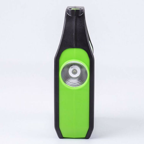 COB working emergency light mobile lantern solar powered - Green
