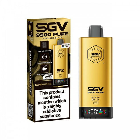 SGV 9500puff Disposable Device 50mg