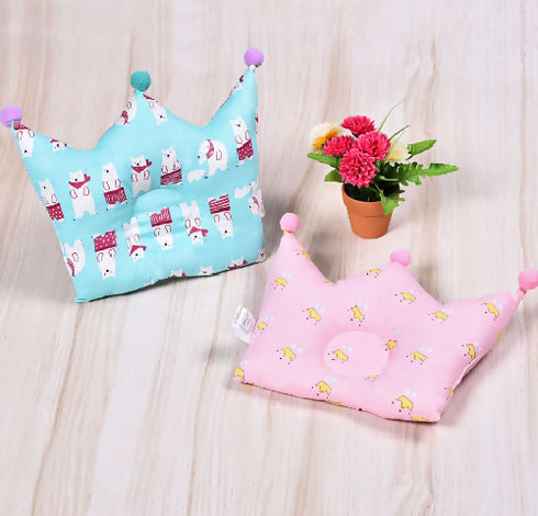Newborn Baby Crown Shape Pillow.