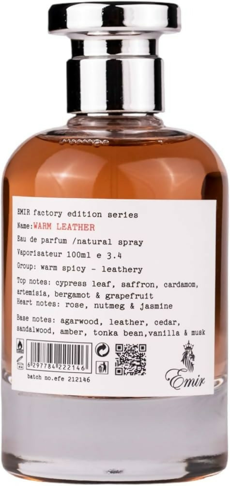 Warm Leather Factory Edition by Emir 100ml EDP