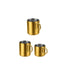 Set of 3 Stainless Steel Camping Coffee Mug
