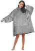 Unisex Oversized Sherpa Wearable Blanket Hoodie