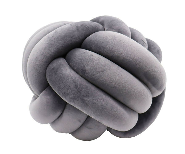 Soft Round Knotted Cushion