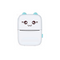 Mini Printer- Fast Printing, Learning Support, Travel Memories, Portable - Blue