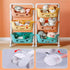 3-Tier Kids Rolling Shelf Organizer - Multicolor