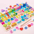 6 in 1 Toy Logarithmic Board Numbers & Maths Educational Toys (Multicolour)