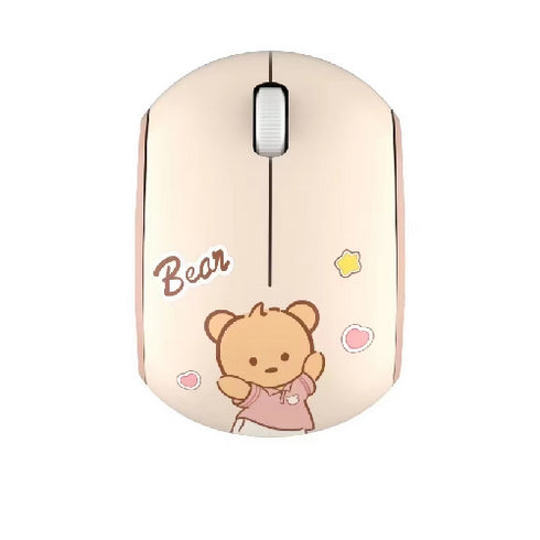 Cartoon IP Design Optical Small Mouse.