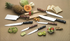 Kitchen Secret Stainless Steel Cleaver Knife, Black
