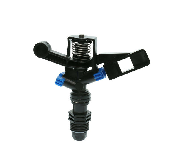 360 Degree Rotary Spray Sprinkler Garden Irrigation Watering System Black