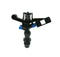 360 Degree Rotary Spray Sprinkler Garden Irrigation Watering System Black