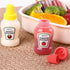Mini Sauce Bottles for Lunch Box - 4 Pack