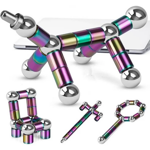 Fidget Pen-Decompression Magnetic Metal Multifunction Ballpoint Pen Gift-GC