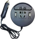 150W Car Inverter with AC, USB and Type-C Ports