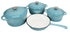 Portable Non-stick Cast Iron Pots 7 Piece