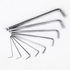 High Strength 9pcs flat Hex Key Spanner Allen Wrench Set