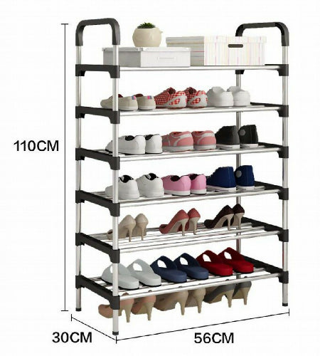 6 Layer Shoe Storage Organizer Rack