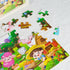 98-Piece Cartoon Educational Wooden Jigsaw Puzzle DIY Toy for Boys and Girls