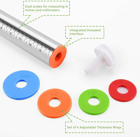 D-A13 Adjustable Rolling Pin