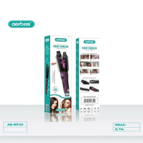 Aerbes AB-MF25 Wired Electric Hair Curler (Barrel Diameter: 3.5 cm)