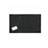 Ribbed Doormat - 100% Polyester & 100% PVC Backing - 50x80cm - Black