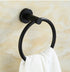 Black Towel Ring