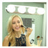 Portable 4 LED Studio Vanity Mirror Makeup Glow Light