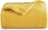 Portable Lightweight Plain Fleece Throw Blanket
