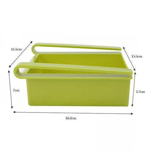 Removable Refrigerator Storage box-green