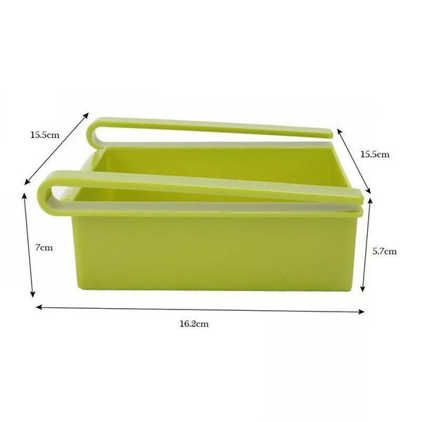 Removable Refrigerator Storage box-green
