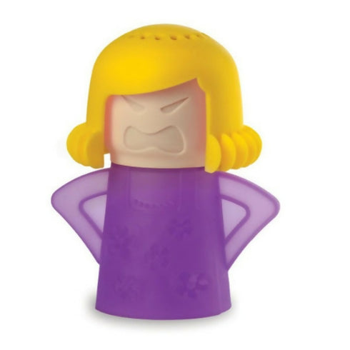 Angry Mom Microwave Cleaner Purple