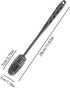Flexible Silicone Cup Scrubber Cleaning Brush - Grey