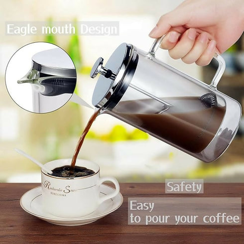 1000ml French Press Coffee Maker