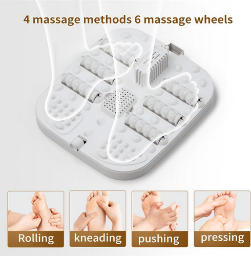 Collapsible Foot Spa with Heat, Touchscreen, Foldable Foot Bath Massager with Temperature Control.