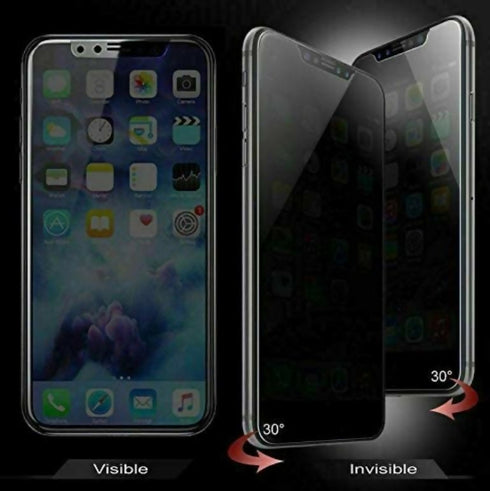 Anti Spy iPhone 7 Black Privacy Tempered Glass Screen Protector
