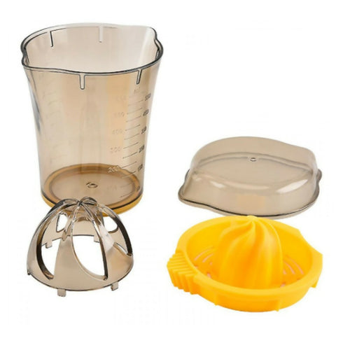 Hand Juicer Citrus Orange Squeezer Manual Lid Rotation Press Reamer