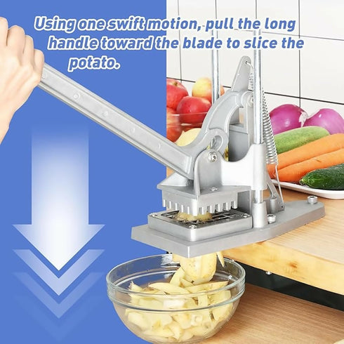Manual Stainless Steel French Fry Slicer